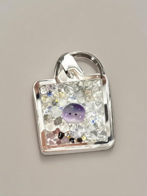 Stone Pet Keychain